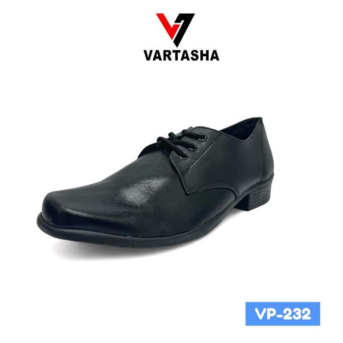SIAPKIRIM Vartasha VP-232 Sepatu Pantofel Wanita Hak Sepatu Sekolah Hitam Sepatu Wanita Heels READY