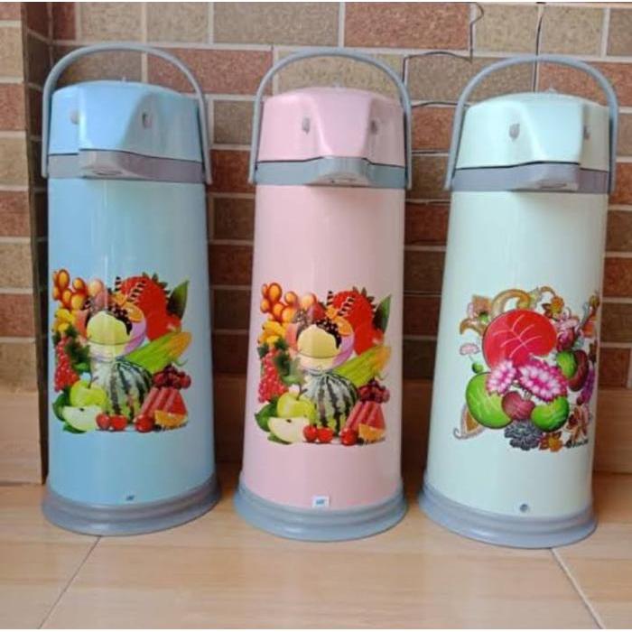 COD // Termos Air Panas Sunflask 2.5 Liter // Termos Pompa Air Panas // Termos Pencet Sunflask 2.5