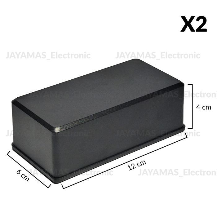 Box X2 / Box Hitam X2 / Box Komponen Elektronik / Box Universal