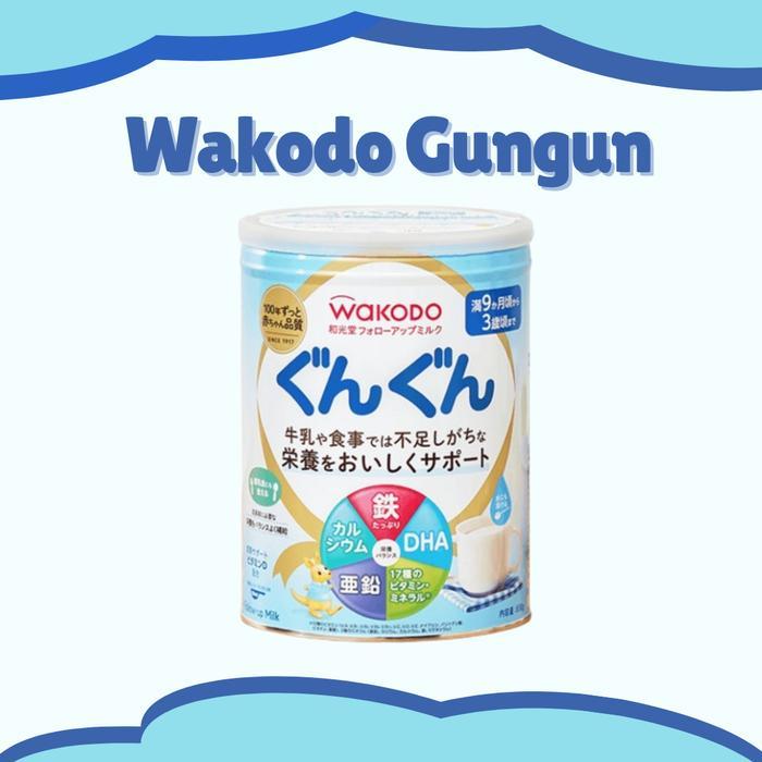 Terbaik Best Quality 100% Original Wakodo Gungun Susu Formula Jepang