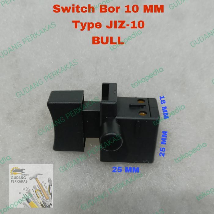 [] Switch Bor 10MM RRT JIZ-10 / Switch Saklar Mesin Bor RRT 10MM