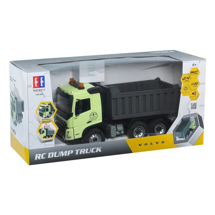 DOUBLE E RC E505-003 Licensed Volvo FMX RC Dump Truck 1/20 2.4Ghz