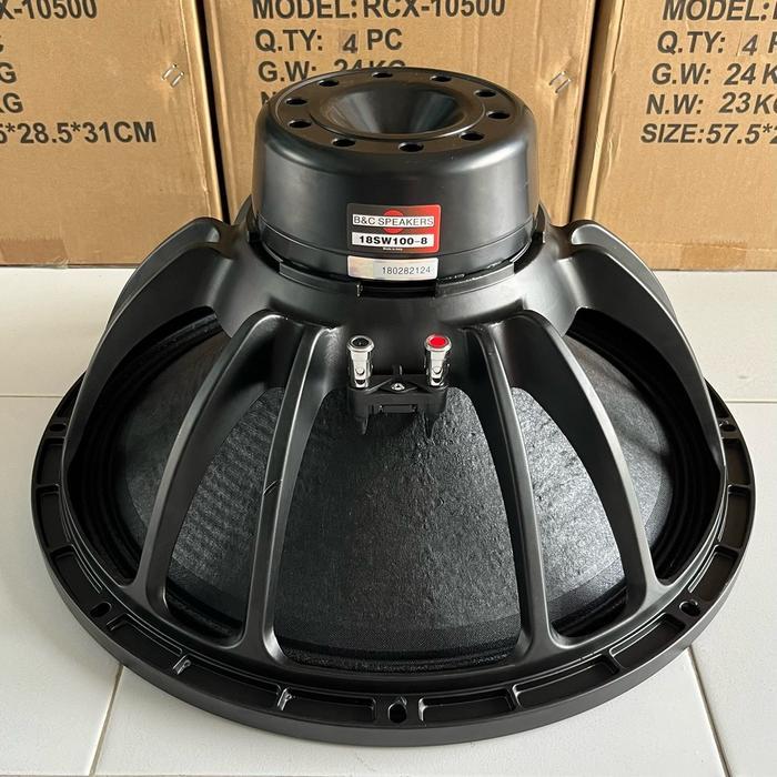 Komponen Speaker B&C 18SW100 / BNC 18 SW100 SUB NEO