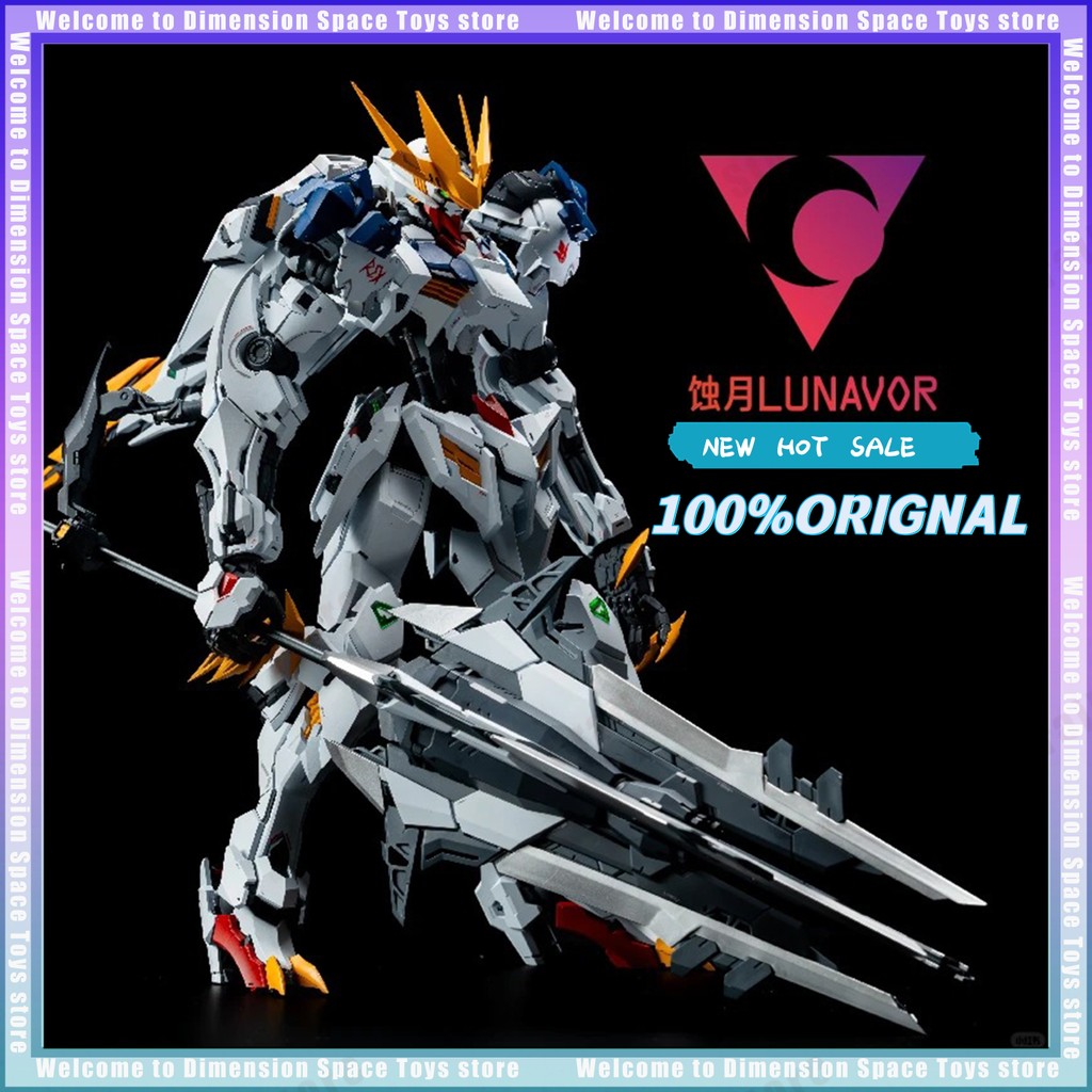 In Stock LUNAVOR Studio 1/100 Gundam Barbatos Fenrir Wolf King Mech Assembly Action Figure Anime