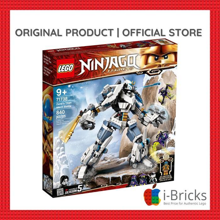 LEGO NINJAGO 71738 ZANE TITAN MECH BATTLE