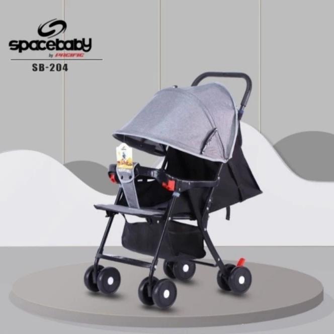 Stroller Spacebaby Sb 204 Sb-204 Kereta Dorong Space Baby Murah