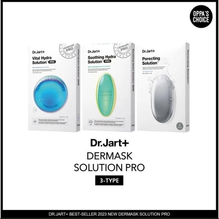 Masker wajah - Dr Jart New Packaging Dermask Solution Mask Sheet Box