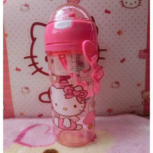 BOTOL MINUM BULAT 500-600ML HELLO KITTY, PRINCESS, MICKEY