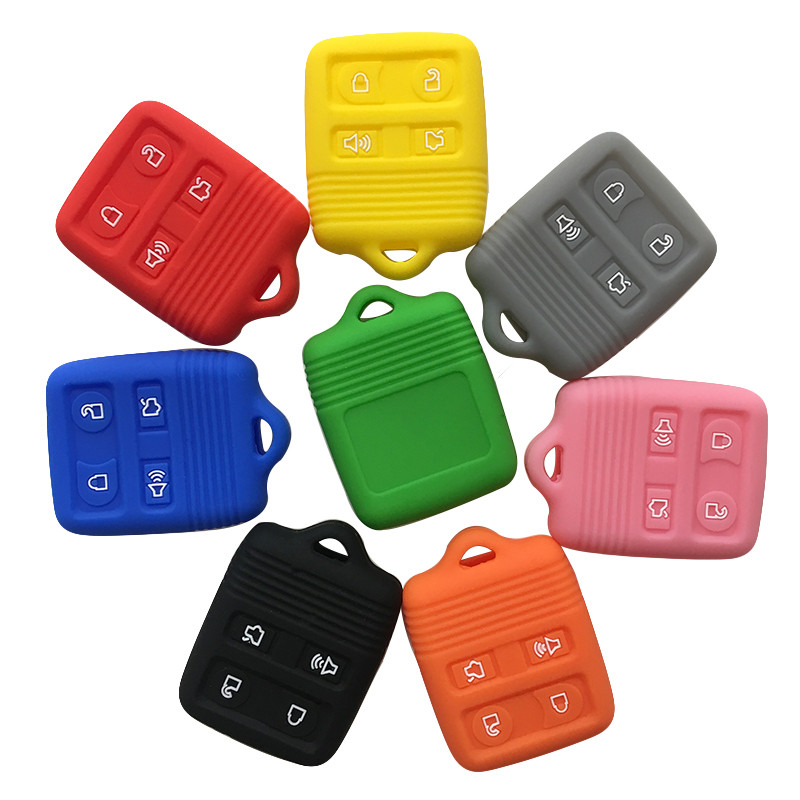 Silicone Case Key Covers Key FOB Holder For Lincoln Navigator Mercury Grand Marquis Explorer