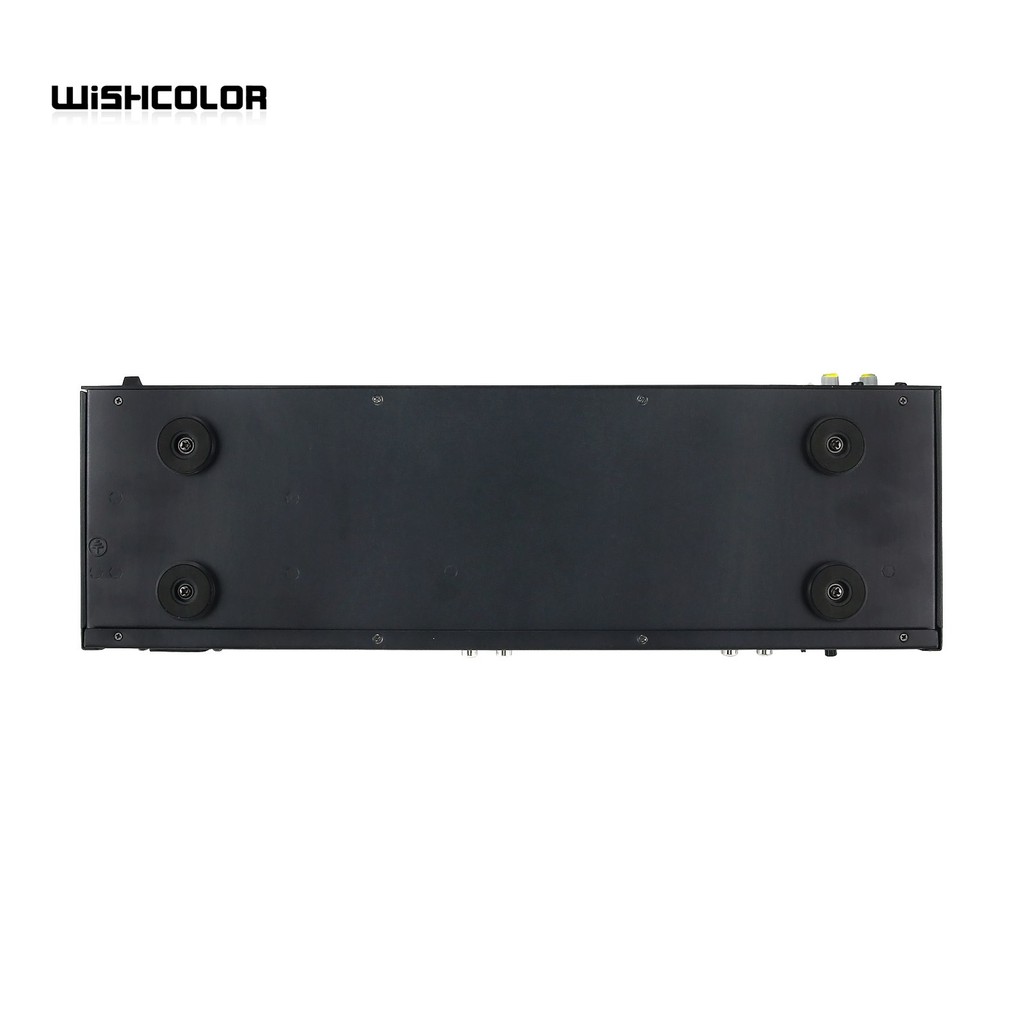 Wishcolor Bds Pp-31 Yellow Led Digital Audio Spectrum Analyzer Display 1U Music Spectrum Vu Meter 31