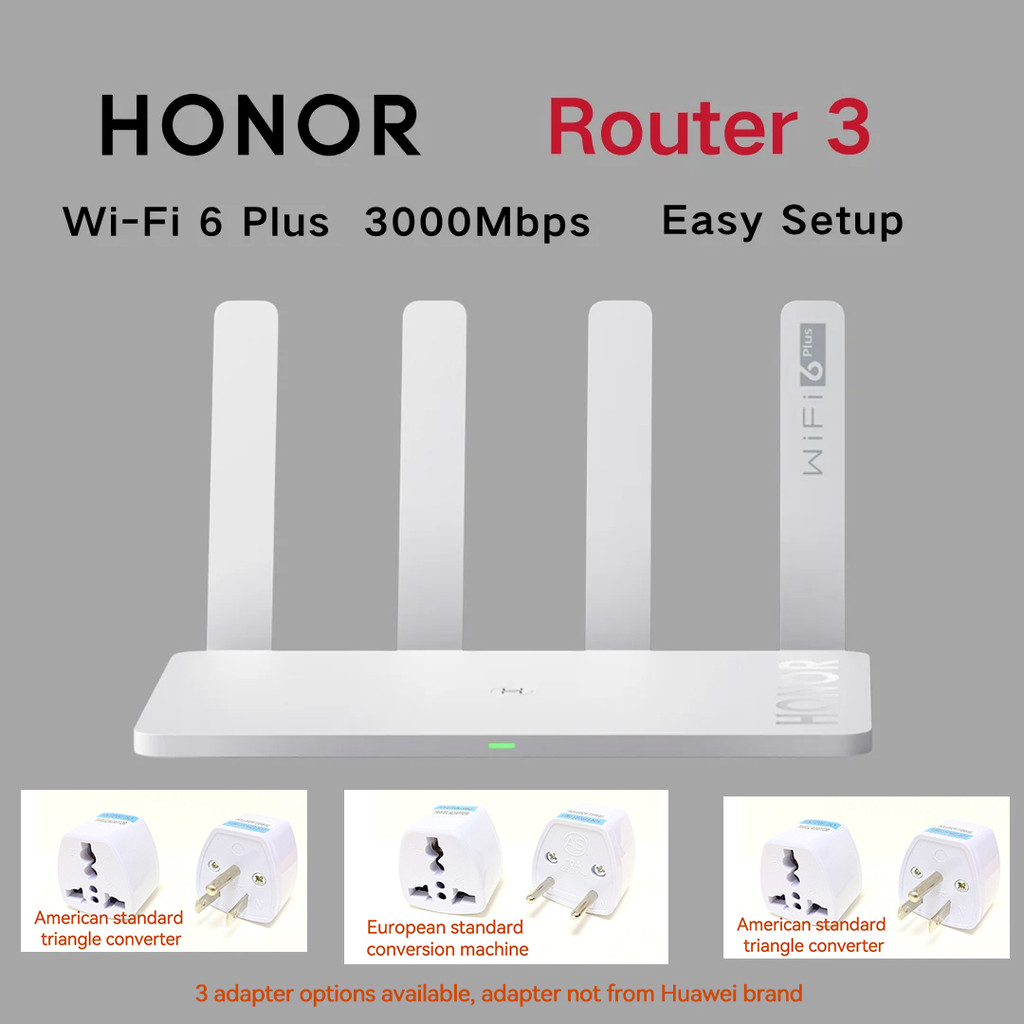 Honor Router 3 WiFi 6+Router 3000Mbps Home Router Overseas Version Brand New