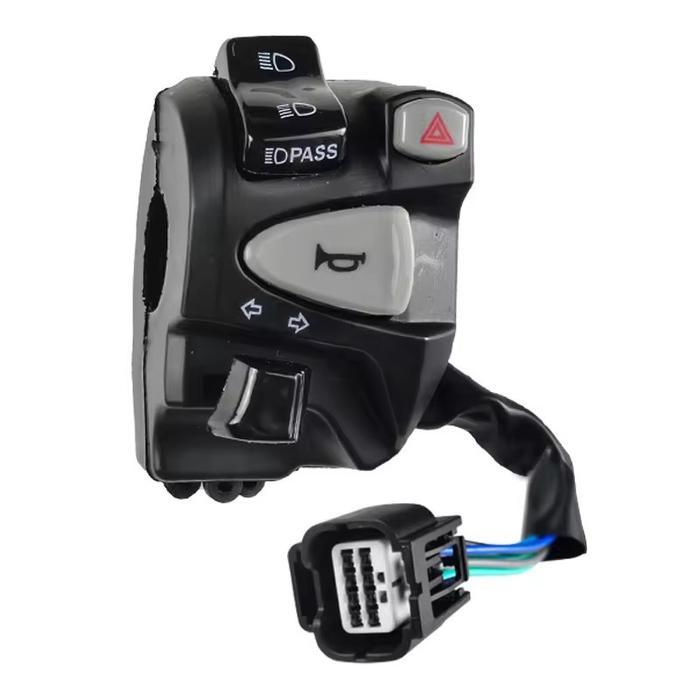 SAKLAR SETANG SEPEDA MOTOR 7/8 22MM LAMPU DEPAN KOMBINASI SAKLAR KLASON CLICK 150 VARIO125/150