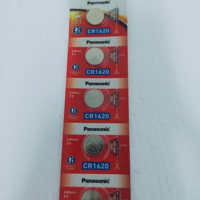 NEWW Panasonic CR1620 Baterai Lithium 3V CR 1620 Baterai Coin
