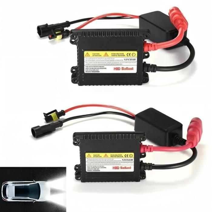 BALLAST HID 35 WATT - 55 WATT STANDARD BALAST HID MOBIL MOTOR 12V PROJECTOR LAMPU UNIVERSAL KIT DC