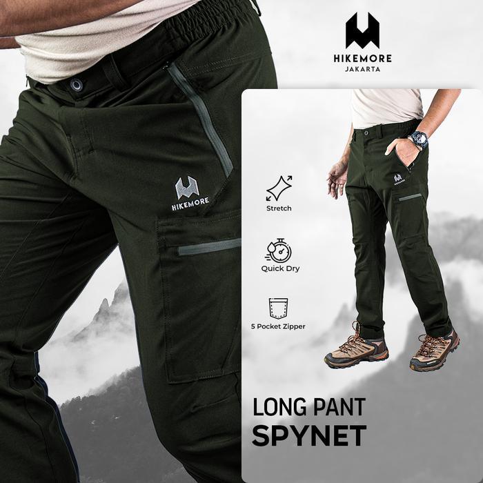 Eiger - Celana Outdoor Gunung Quickdry Panjang Spynet Terbaru