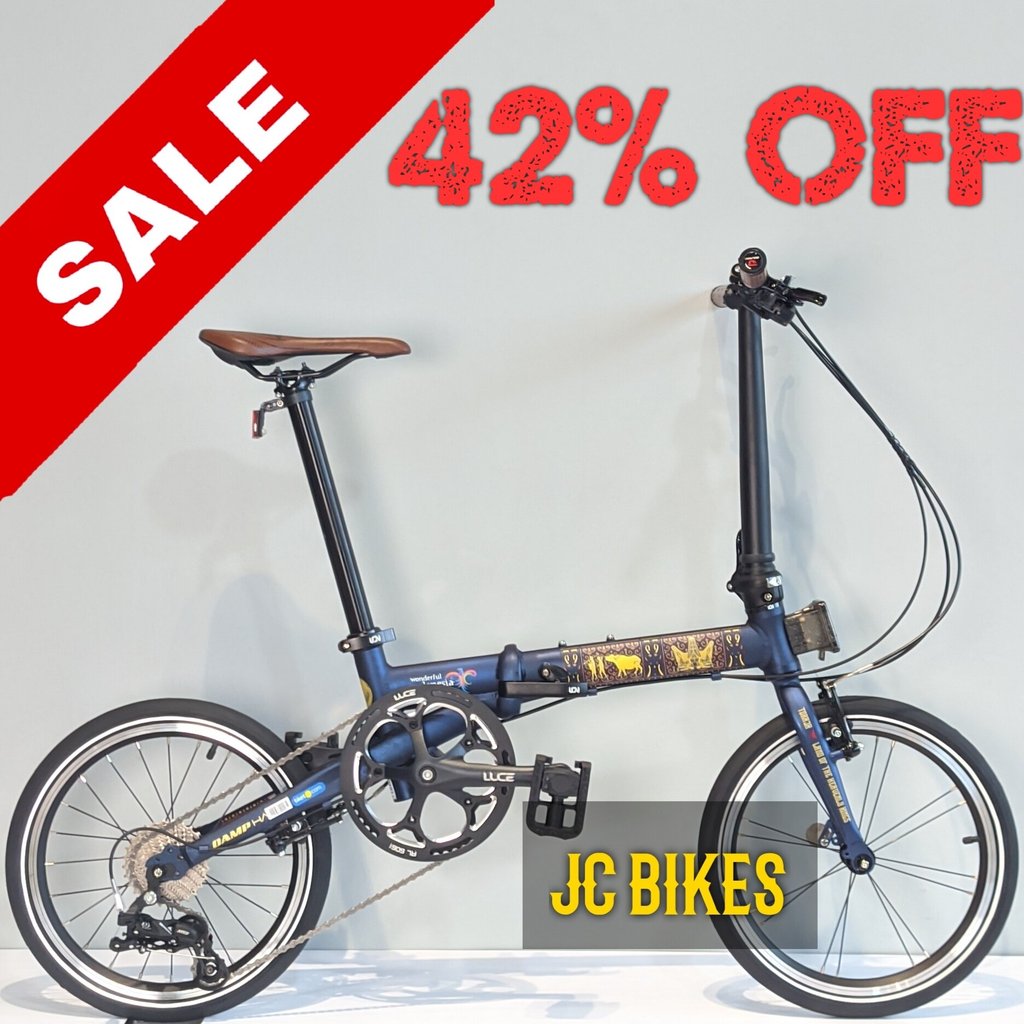 Sepeda Lipat Camp Hazy 9 Sp 16 Inch By Element Edisi Nusantara Sulawesi TORAJA, Full Alloy JANGKRIK