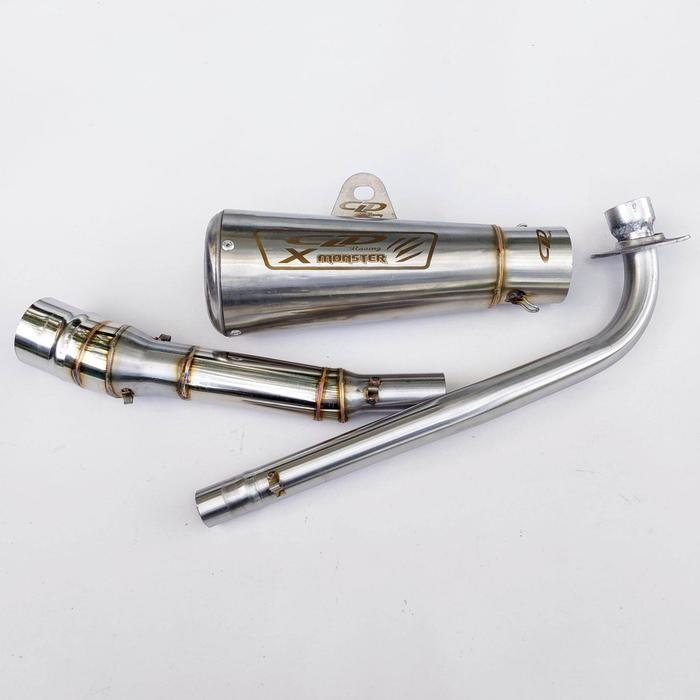 Knalpot Racing Cld X Monster Jupiter Z Burhan Z1 Vega Supra Revo Fit Absolute Blade Robot Repsol