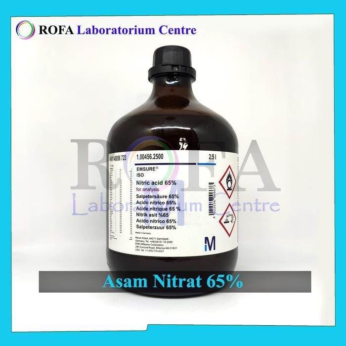 ASAM NITRAT / NITRIC ACID / HNO3 65% PRO ANALIS MERCK ECERAN 100 ML