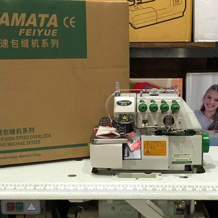 Mesin Obras Yamata 747A benang 4
