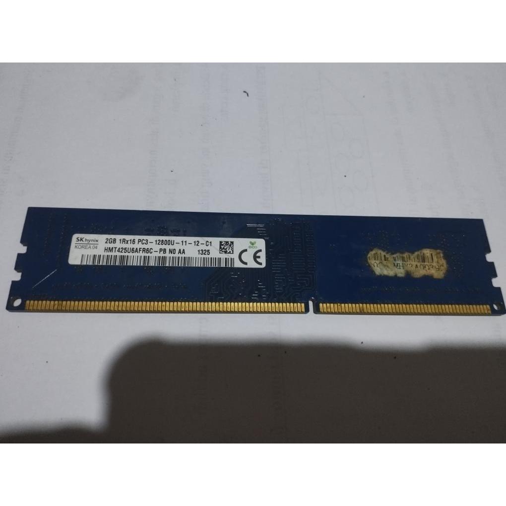 2GB 1RX16 PC3 12800U MEMORY RAM PC DDR3 SK hynix