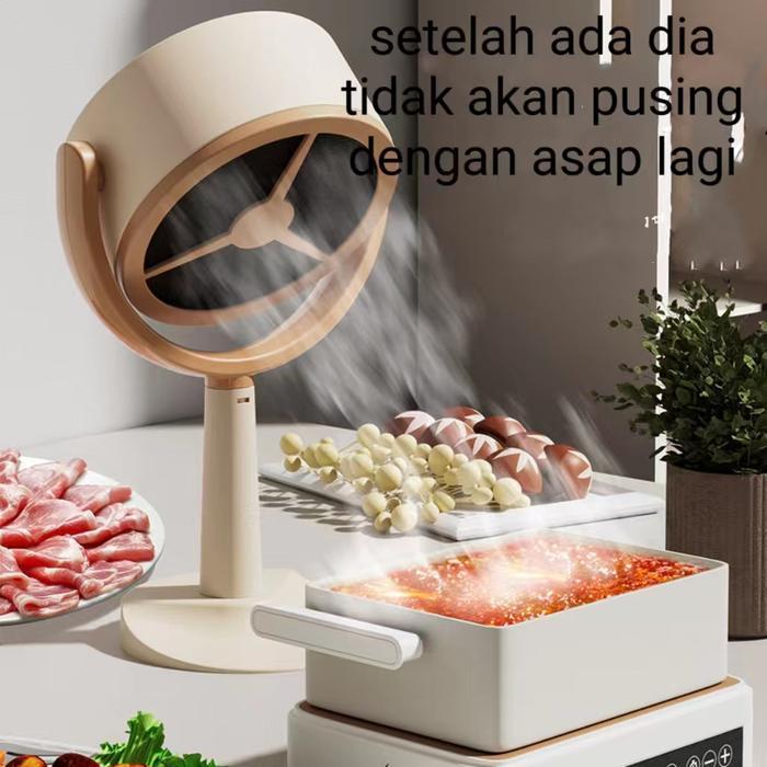 Mini Range Hood / Alat Penghisap Asap Kompor Dengan Filter Aluminium Dapat Diganti / Alat Menyerap