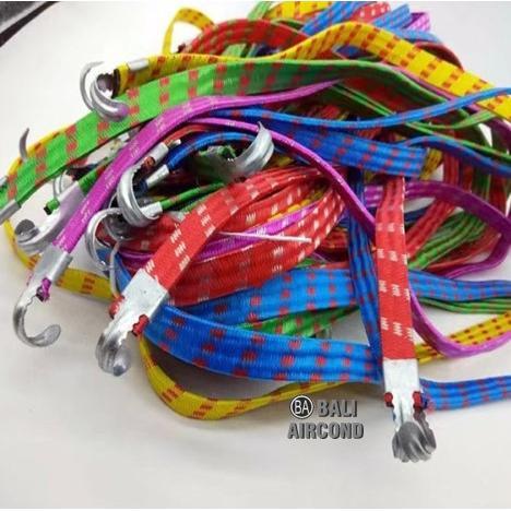 Tali Karet Kuat Pengikat Barang Tali karet Bagasi Motor Mobil Tali Ikat Rancel Elastis 1 meter 2