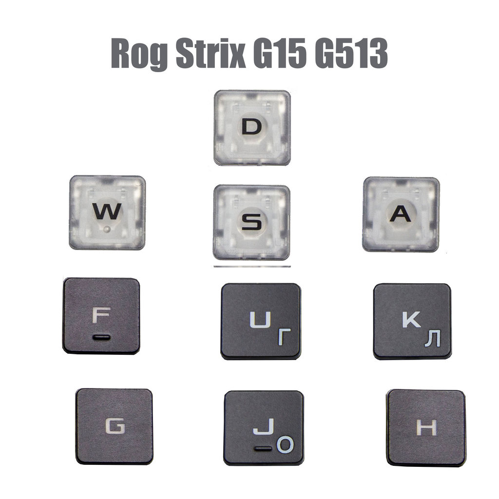 Keycap For Asus Rog Strix G17 G713 G513 G713Qe G713Rm G713Rs G713Rc G713Rw G713Qm G713Qr G713Pvn
