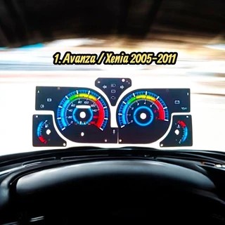 Avanza / Xenia 2005-2011 Variasi panel speedometer/modifikasi speedometer/