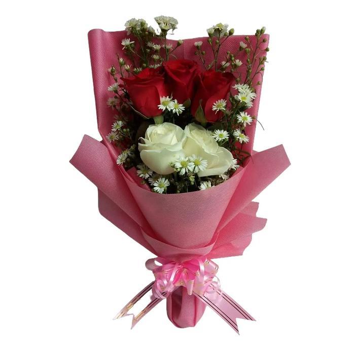 Buket Bunga / Bunga Wisuda / Buket Wisuda Bunga mawar asli