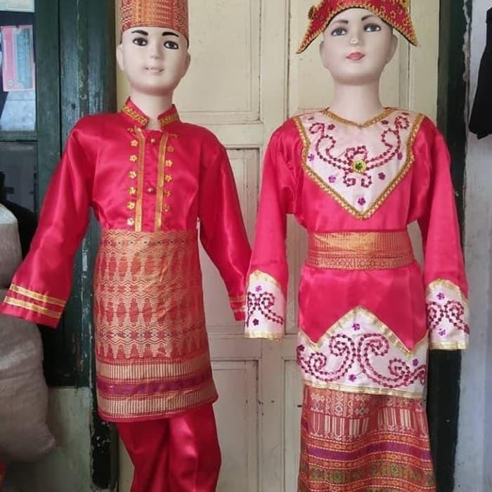TERLARIS pakaian adat palembang anak TK - SD / baju pakaian adat palembang