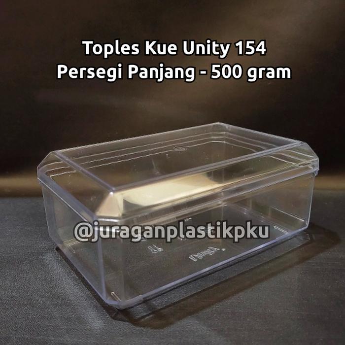 Toples Kue Stoples Unity - 154 Persegi Panjang 500 gram Box Kue Kering