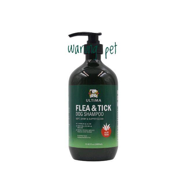 Orgo Flea & Tick Dog Shampoo 1000ml - Shampoo Kutu Anjing Ultima Flea & Tick Dog Shampoo 1000ml