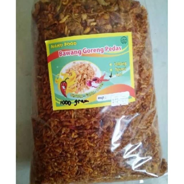 Bawang Goreng Teri Pedas Kiloan 1000 gram