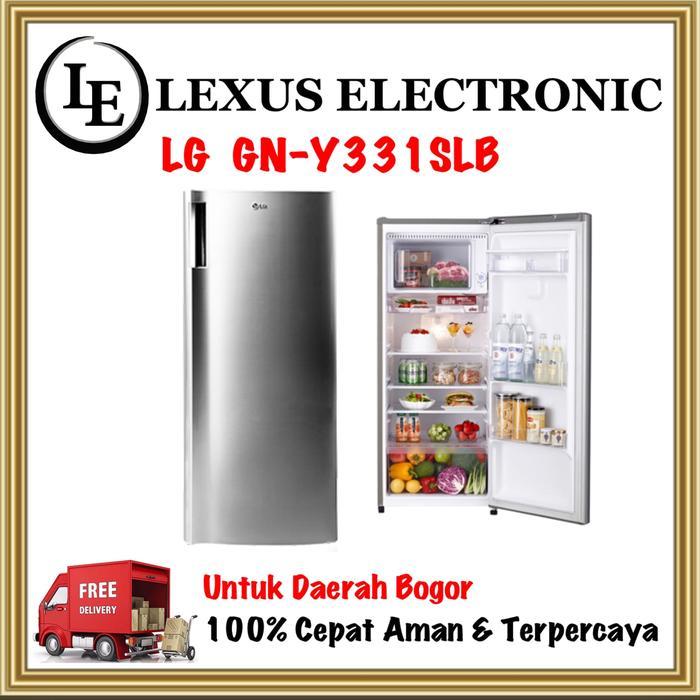 LG KULKAS 1 PINTU GNY331SLB GN-Y331SLB KULKAS LG - 199 LITER