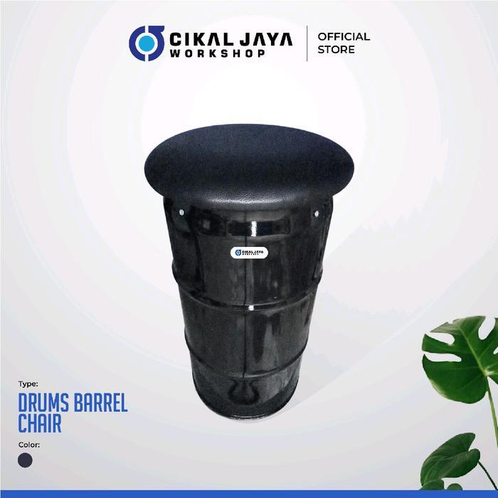 Kursi Drum / Kursi Minimalis/Kafe/Unik/Simpel Busa/ Material Drum / awet Furniture