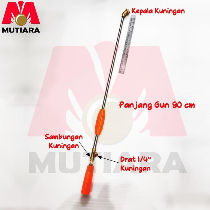 Stik Spray Gun Sprayer 90 Cm Kuningan Bengkok Bend