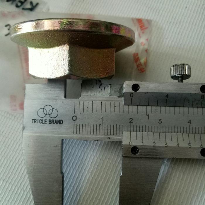 Mur As Roda Depan Nut Axle Front Avanza Xenia Asli Partt