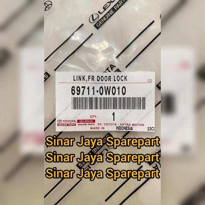 LINK DOOR LOCK PINTU KANAN ATAU KAWAT DOOR LOCK PINTU KANAN TOYOTA DYNA SAURUS ALL TIPE HINO DUTRO