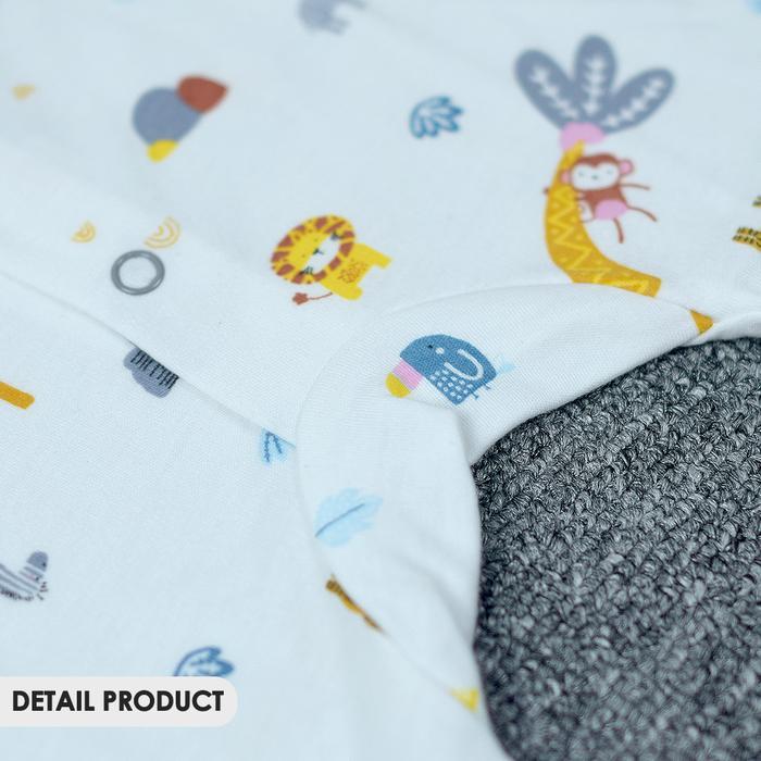 BABY LEON Sleepsuit Bayi Jumpsuit Bayi Kaki Tutup Lengan Panjang GY-052