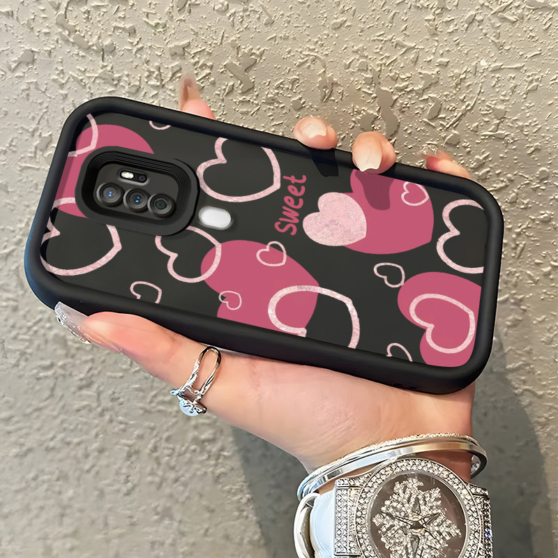 Casing Hp Untuk OPPO A5 2020 OPPO A9 2020 Case Casing pola jantung berlian Cesing HP Kasing Kesing m