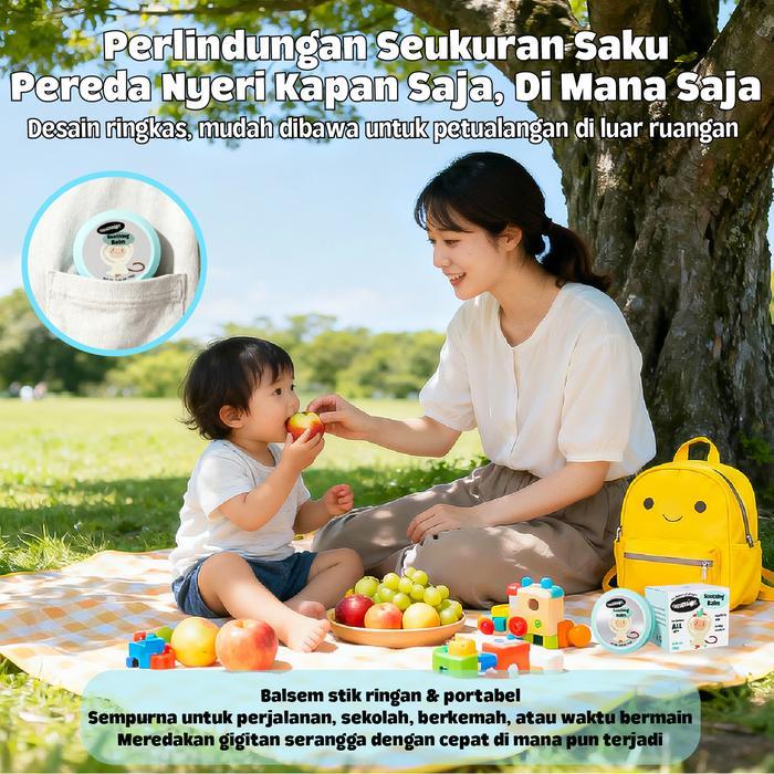 Hegerbaby Krim Pereda Gatal Bayi - Anti Nyamuk Anak Pereda Gatal Dan Penghilang Bekas Gigitan Pasti