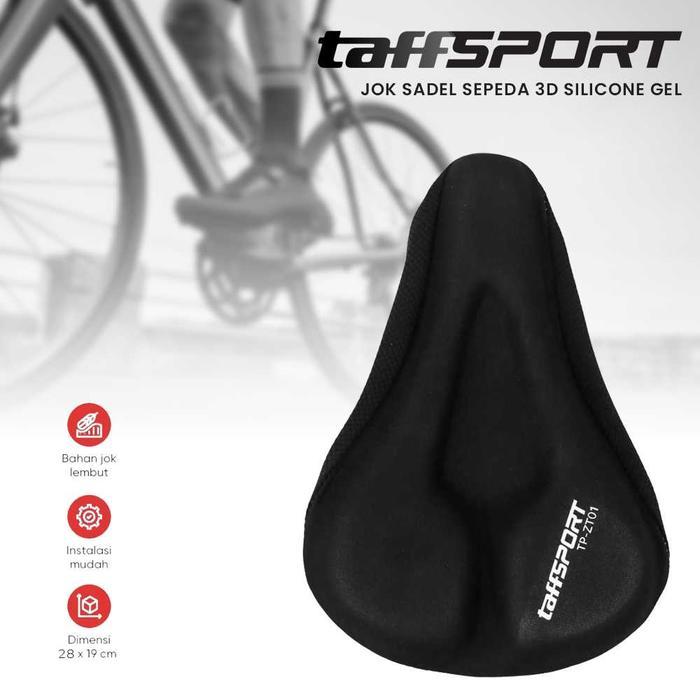 Shimano Bike - Taffsport Jok Sadel Sepeda 3D Silicone Gel - Tp-Zt01
