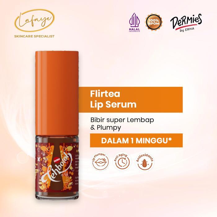 Dermies Hello Glow By Erha + Sosro Flirtea Lip Serum - Serum Bibir