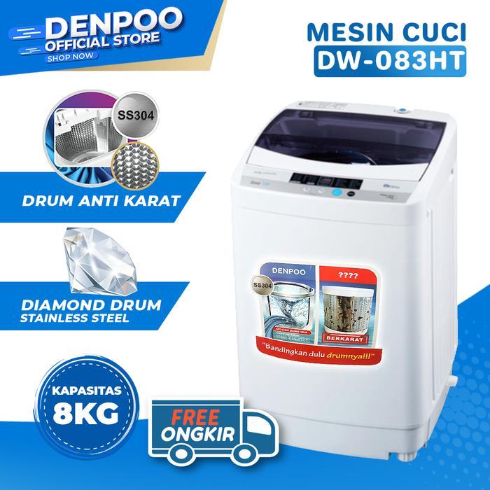 MESIN CUCI DENPOO 1 TABUNG DWF 083HT - 8KG