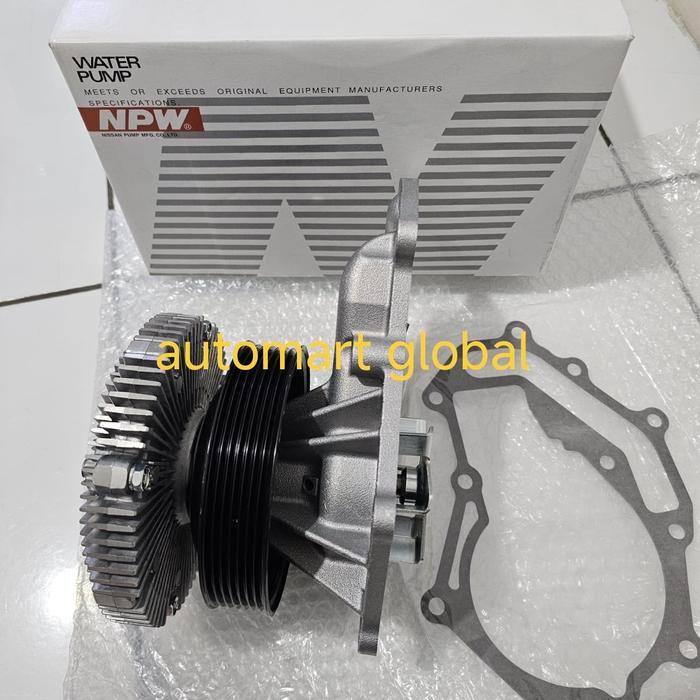 Water Pump Nissan Navara Frontier Zd30 Npw Japan
