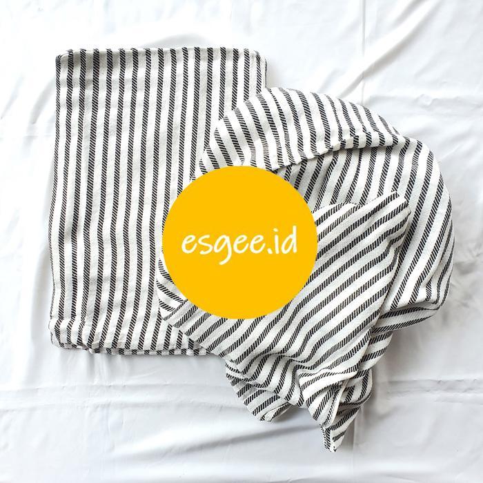 Selimut Kain Salur Stripe Lorek Lurik Garis Jumbo Katun
