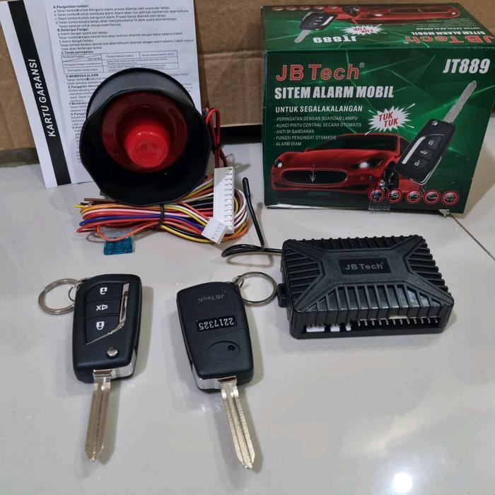 Alarm Mobil Jb Tech Jt889 / Alarm Mobil Kunci Lipat
