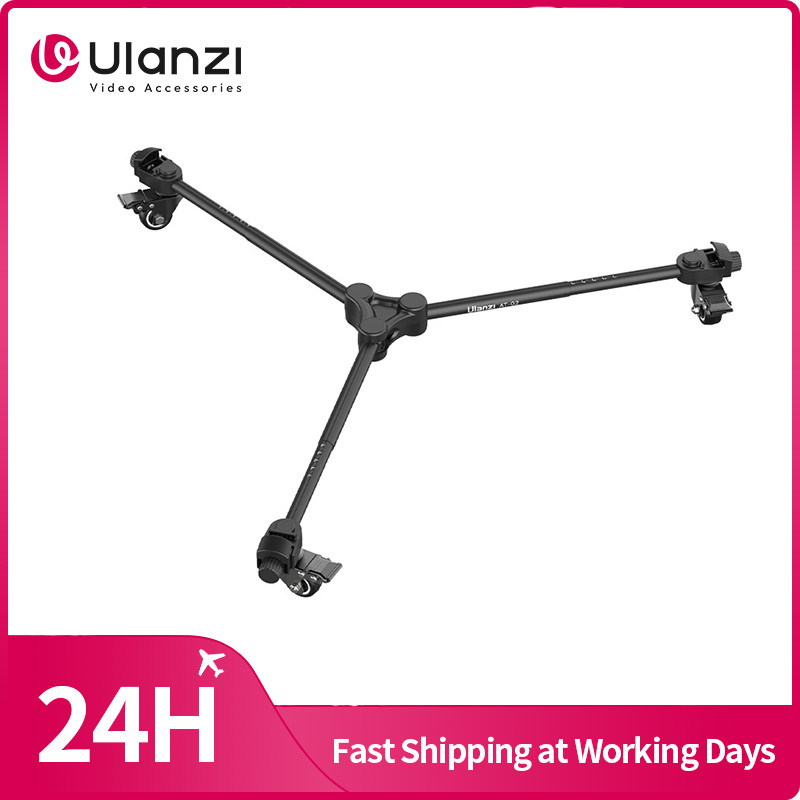 PROMO   Ulanzi Portable Tripod Pulley Base for Ulanzi AT-01/TT51 Tripod for Camera Smartphone Photog