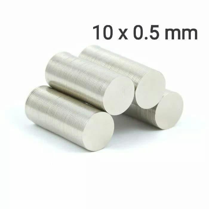 "New" Magnet Tipis 0.5mm Magnet 10*0.5mm Magnet tipis 10 x 0.5mm