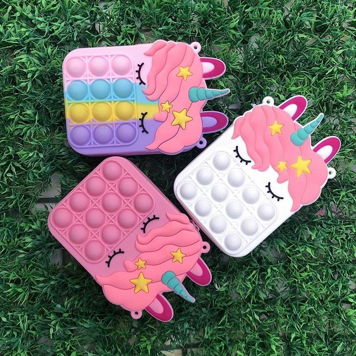 TERLARIS Tas Pop It Jumbo Murah Fashion Unicorn READY STOCK